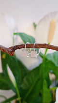 Sterling Silver 925 Mother of Pearl Dangling Earrings - view 6