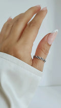 Sterling Silver 925 Dainty Elephant Ring - view 3