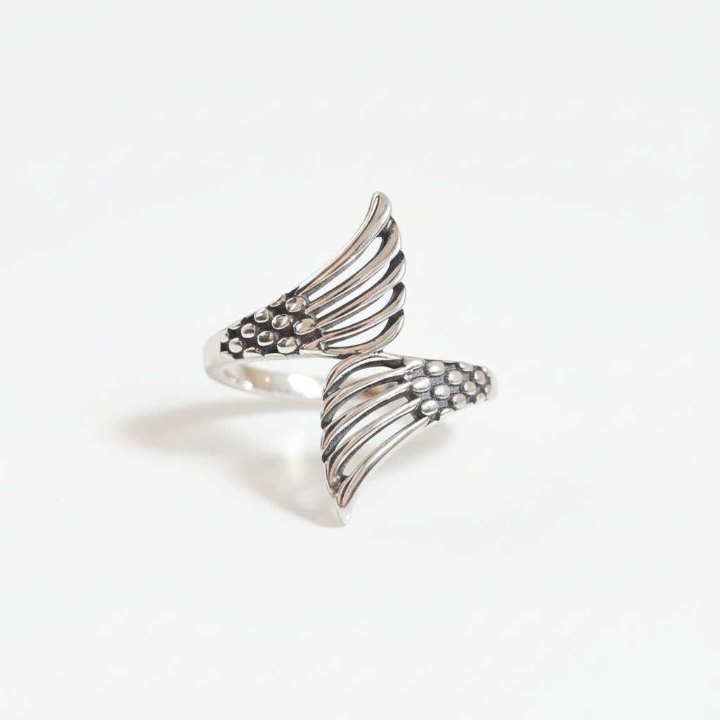 Wraparound Mermaid Sterling Silver Ring