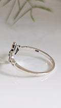 Sterling Silver Fleur de Lis Ring - view 3