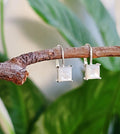 Sterling Silver 925 Mother of Pearl Dangling Earrings - view 4