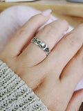 Sterling Silver Love You To The Moon and Back Ring - view 6