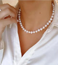 Genuine Classy Fresh Water Pearl Necklace - view 5