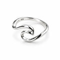 Sterling Silver 925 Wave Ring