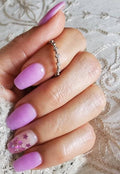 Minimalist Sterling Silver Dainty Eternity Band - view 6