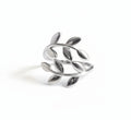 Sterling Silver Leaf Toe Ring - view 6
