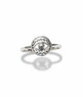 Sterling Silver Protection Amulet Eye Ring