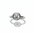 Sterling Silver Protection Amulet Eye Ring - view 5