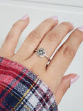 Sterling Silver Protection Amulet Eye Ring - view 6