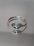 Sterling Silver Eye Ring - view 6