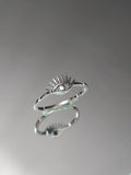 Sterling Silver Eye Ring - view 9