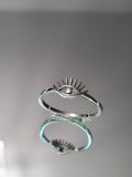 Sterling Silver Eye Ring - view 5