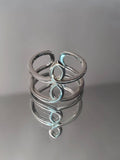Adjustable Double Band Statement Ring - view 3