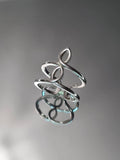 Adjustable Double Band Statement Ring - view 8