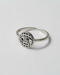 Sterling Silver Protection Amulet Eye Ring - view 7