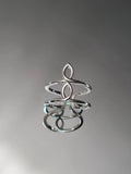 Adjustable Double Band Statement Ring - view 6