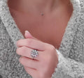 Sterling Silver Mandala Ring - view 4