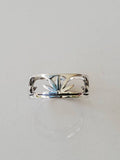 Sterling Silver Minimalist Sunset Ring - view 3