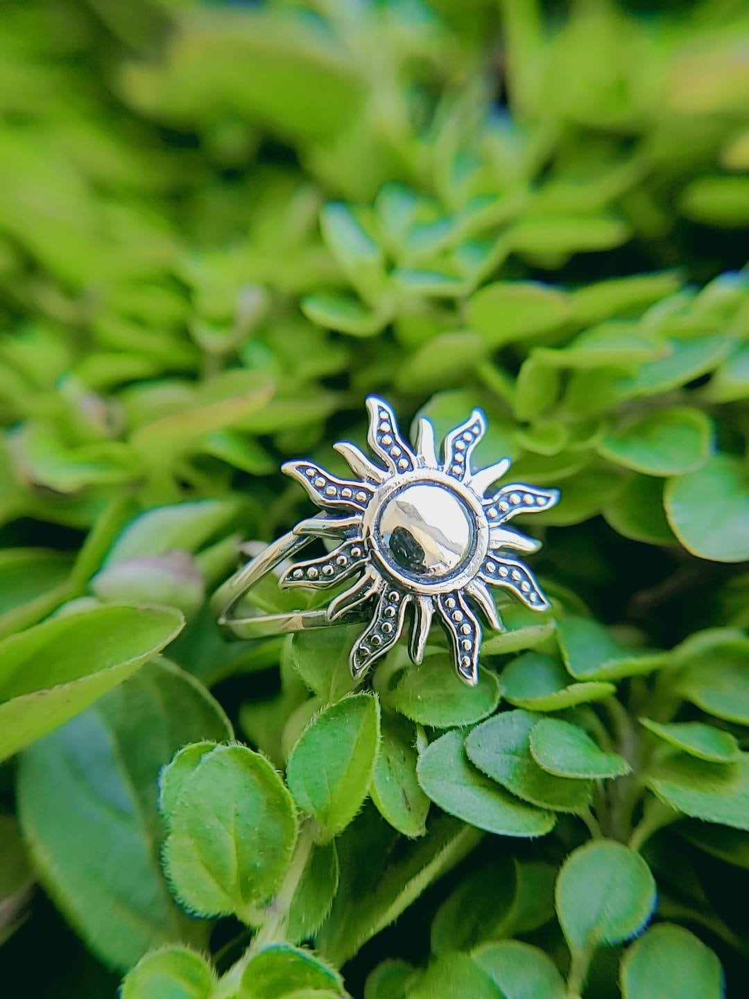 Sterling Silver Sun Rays Ring - view 5
