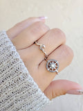 Dainty Wave Sterling Silver Ring - view 7