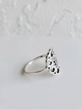 Sterling Silver Mandala Ring - view 9