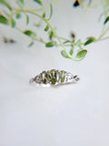Sterling Silver Peridot Ring - view 8