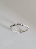Silver Beaded Toe Ring - view 3
