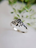 Sterling Silver Celtic Claddagh Ring