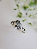 Sterling Silver Celtic Claddagh Ring - view 6