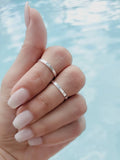 Sterling Silver Flat Band, Toe or Midi Ring - view 2