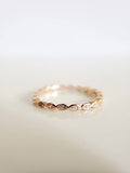 Marquise Sterling Silver Ring in Gold, Silver, or Rose Gold - view 5