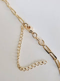 Gold Filled Paper Clip Chain - view 6