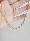 Gold Filled Moon and Stars Choker Chain - view 3