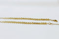 Gold Olive Leaf Choker Chain Necklace - view 5