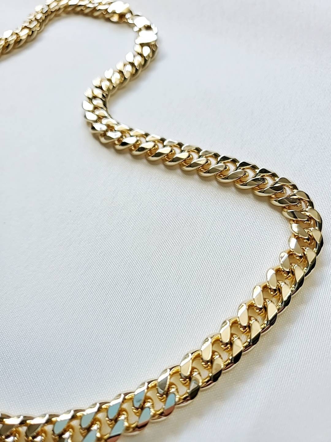 Gold Cuban Statement Chain - view 5