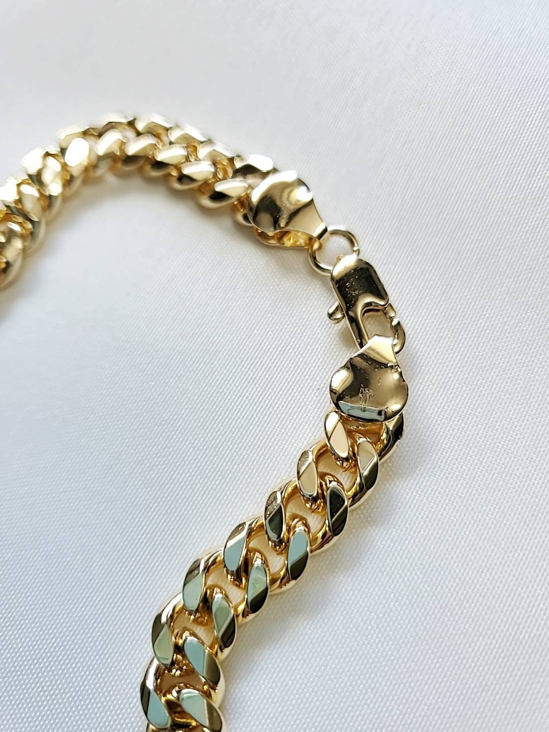 Gold Cuban Statement Chain - view 3