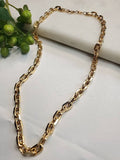 Gold Filled Statement Chain Necklace - view 6
