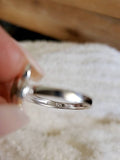 Sterling Silver Natural Mother of Pearl Turtle Ring - view 5