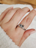 Sterling Silver Spiritual Angel Ring - view 4