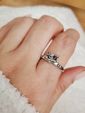 Sterling Silver Spiritual Angel Ring - view 8