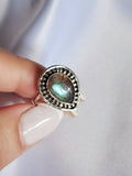 Labradorite Teardrop Ring - view 7