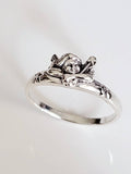 Sterling Silver Spiritual Angel Ring - view 9