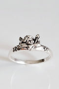 Sterling Silver Spiritual Angel Ring