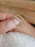 Marquise Sterling Silver Ring in Gold, Silver, or Rose Gold - view 2