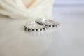 Sterling Silver Beaded Band - view 5