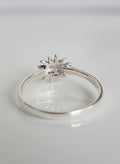 Sterling Silver Dainty Sun Ring - view 3