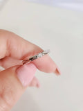 Sterling Silver Round Cut Ring - view 6