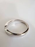 Sterling Silver Round Cut Ring - view 5