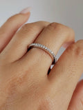 Eternity Sterling Silver Band Ring - view 4