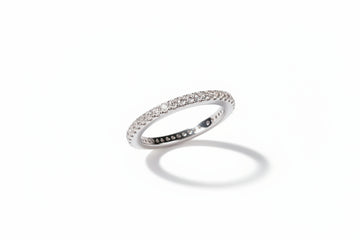 Eternity Sterling Silver Band Ring